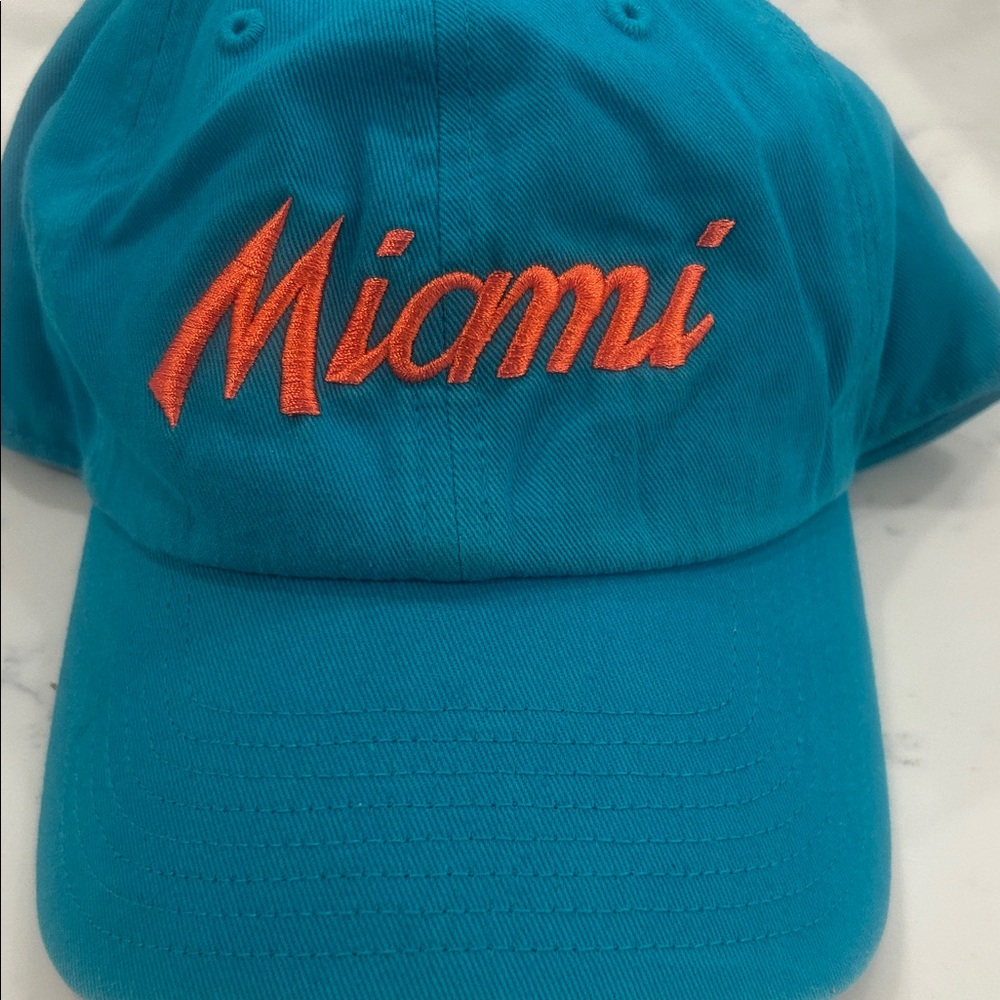 47 Brand Teal Cap with Black Stitching